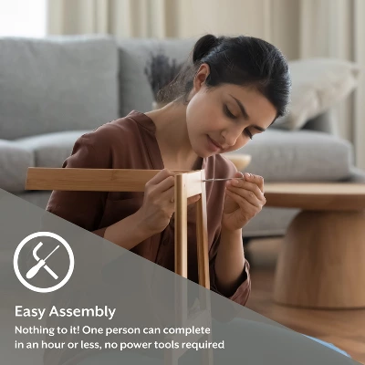 Queen Crestwood Upholstered Chevron Pleated Platform Bed With 2 Dual USB Ports Gray - Hillsdale Furniture 4 Queen Crestwood Upholstered Chevron Pleated Platform Bed With 2 Dual USB Ports Gray - Hillsdale Furniture - Image 4