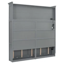 Queen Size Murphy Bed Wall Bed With Storage Shelves And USB Ports -ModernLuxe -Steve Silver Furniture Store GUEST 086d6939 0549 4fdf 885f c02ea41a537a