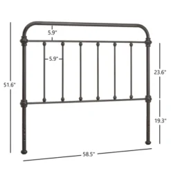 Inspire Q Tilden Vintage Metal Headboards 3 Inspire Q Tilden Vintage Metal Headboards -Steve Silver Furniture Store GUEST 11962579 94dc 4469 85d5 45d1a310ecfb