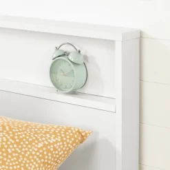 Full/Queen Kanagane Headboard With Shelf Pure White - South Shore -Steve Silver Furniture Store GUEST 11f8ea4b 2813 4f95 ae17 261e96b951a4