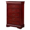 31" Louis Philippe Chest Cherry - Acme Furniture