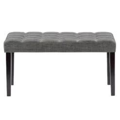 California Fabric Tufted Bench - CorLiving -Steve Silver Furniture Store GUEST 1919d8ba 21aa 46b8 954c 54ca011d9af6