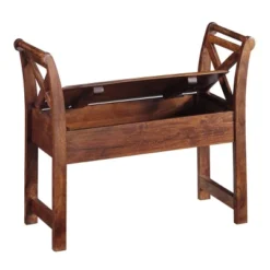 Abbonto Accent Bench Warm Brown - Signature Design By Ashley -Steve Silver Furniture Store GUEST 19f23fb5 33f5 4e6e 82a2 07c6c1c586ce