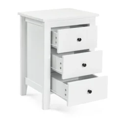 2PCS Nightstand End Beside Table Drawers Modern Storage Bedroom Furniture White -Steve Silver Furniture Store GUEST 22c6f985 869a 4324 af58 48ac183d782f