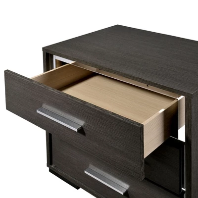 Reyes Nightstand Warm Gray - MiBasics 3 Reyes Nightstand Warm Gray - MiBasics - Image 3