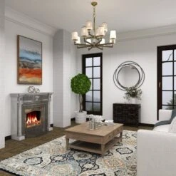 Traditional 6 Drawer Faux Leather Chest Black - Olivia & May -Steve Silver Furniture Store GUEST 2b3a7643 70a5 4b72 ba26 f4fea441f973