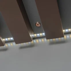 Queen Size Murphy Bed Foldable Bed Space-saving Wall Bed With LED, Storage Cabinet, Drawers, Glass Holder & Wine Rack - ModernLuxe -Steve Silver Furniture Store GUEST 2f40988f 5ec1 4a67 97c5 2c5a9583624a