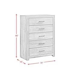 Beckett 5 Drawer Chest Walnut - Picket House Furnishings -Steve Silver Furniture Store GUEST 33769dbc 5525 4365 a718 f977faa67b8f
