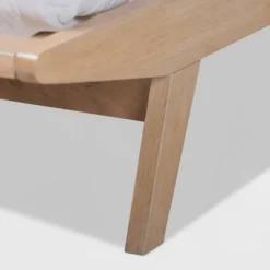 Emile Fabric Upholstered Platform Bed - Baxton Studio -Steve Silver Furniture Store GUEST 35f5fbf1 ecc6 440b a01e 037da6c61e4b