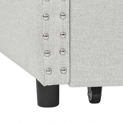 Twin/Full Size Daybed, Upholstered Tufted Sofa Bed With Drawers-ModernLuxe 12 Twin/Full Size Daybed, Upholstered Tufted Sofa Bed With Drawers-ModernLuxe - Image 12