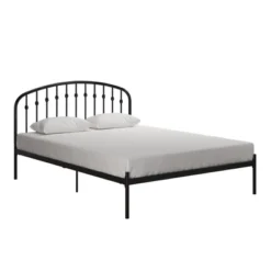 Remi Metal Platform Bed Frame Black - Room & Joy -Steve Silver Furniture Store GUEST 3806f85e 231b 490c 838d 613a0dd306a5