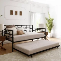 Twin Gemma Daybed With Trundle - Room & Joy -Steve Silver Furniture Store GUEST 3970251d 5523 4408 ae85 dccb18b5e6e7
