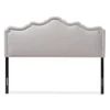 Nadeen Modern And Contemporary Fabric Headboard - Baxton Studio