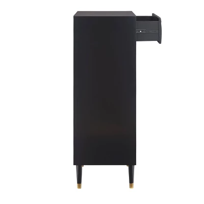 5 Drawer Geo Textured Chest - Linon 4 5 Drawer Geo Textured Chest - Linon - Image 4