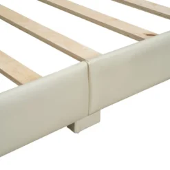 Queen Size & Twin XL Size Upholstered Platform Bed Daybed Frame, Mother & Child Bed, PU Leather -ModernLuxe -Steve Silver Furniture Store GUEST 469572cc ebf8 4de9 b72b 648c357efcbf