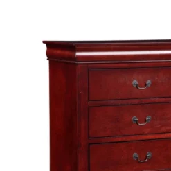 31" Louis Philippe Chest Cherry - Acme Furniture -Steve Silver Furniture Store GUEST 49404194 74c5 4b67 be14 59ad665d9588