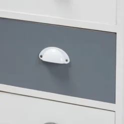 Calra Wood 4 Drawer Storage Unit Oak Brown - Baxton Studio -Steve Silver Furniture Store GUEST 49d685a8 95e6 4657 af38 3731770a1d7e