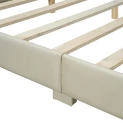 Queen Size & Twin XL Size Upholstered Platform Bed Daybed Frame, Mother & Child Bed, PU Leather -ModernLuxe -Steve Silver Furniture Store GUEST 533b0bd1 924f 4f10 9c20 fc46a48b08a7