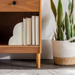 Stiva Classic Mid-Century Modern 1 Drawer Nightstand - Saracina Home 23 Stiva Classic Mid-Century Modern 1 Drawer Nightstand - Saracina Home -Steve Silver Furniture Store GUEST 55028af7 d3ad 41db 99c2 9b006443ee0f