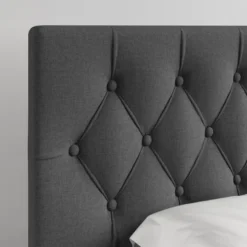 Henley Linen Tufted Upholstered Platform Bed With Storage Drawers - Eco Dream 13 Henley Linen Tufted Upholstered Platform Bed With Storage Drawers - Eco Dream -Steve Silver Furniture Store GUEST 57f09058 2e0a 4315 a7c6 1c8526563e99