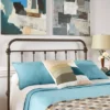 Inspire Q Tilden Vintage Metal Headboards