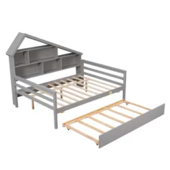 Full Size Platform Bed With Trundle And Shelves-ModernLuxe 12 Full Size Platform Bed With Trundle And Shelves-ModernLuxe -Steve Silver Furniture Store GUEST 6244f487 1630 4134 8699 5b531c4985a4