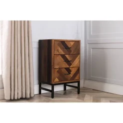 Burnham Home Benton Nightstand Natural - Boraam -Steve Silver Furniture Store GUEST 63f63f50 8967 4b7c 8050 4994708134fe