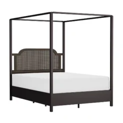Melanie Wood And Metal Canopy Bed Oiled Bronze - Hillsdale Furniture 26 Melanie Wood And Metal Canopy Bed Oiled Bronze - Hillsdale Furniture -Steve Silver Furniture Store GUEST 678369b9 1c83 4d16 8acf 07d557687ec8