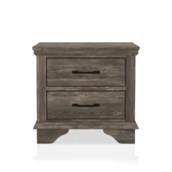 Jacobia 2 Drawer Nightstand Gray - HOMES: Inside + Out 6 Jacobia 2 Drawer Nightstand Gray - HOMES: Inside + Out -Steve Silver Furniture Store GUEST 69a1a819 b425 418d 8295 3a6ac65fa8c0