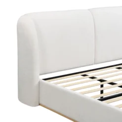 Queen/King Size Platform Bed Frame With Upholstered Headboard - ModernLuxe 25 Queen/King Size Platform Bed Frame With Upholstered Headboard - ModernLuxe -Steve Silver Furniture Store GUEST 6b3d2ebb fd4c 4ba6 a6c2 b2e4721b4927