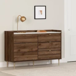 Hype 6 Drawer Double Dresser - South Shore