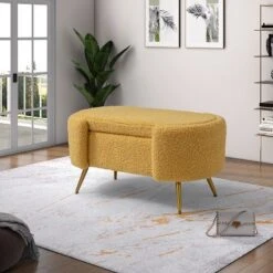 Alina Storage Bench With Metal Legs For Bedroom | ARTFUL LIVING DESIGN -Steve Silver Furniture Store GUEST 78a9a52d 9a51 44b0 8623 5243f4093aae