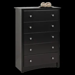 5 Drawer Dresser Black - Prepac -Steve Silver Furniture Store GUEST 7d12680b df74 409c b3ff 63348a80eae3