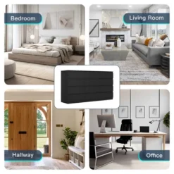 Resenkos Modern Mid Century 6 Drawer Wide Dressers Chests For Bedroom, Chest Of Drawer Organizer -Steve Silver Furniture Store GUEST 8315a063 ac0e 41fc b6f6 5a625eacbcbb