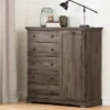 Lilak Door Chest With 5 Drawers - South Shore