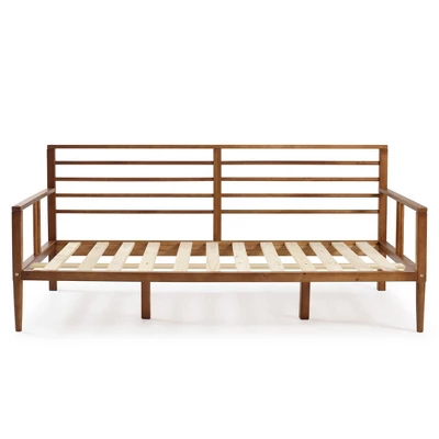 Mid Century Modern Solid Wood Spindle Daybed - Saracina Home 10 Mid Century Modern Solid Wood Spindle Daybed - Saracina Home - Image 10