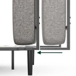 Parker Headboard With Split Cushion - Zinus -Steve Silver Furniture Store GUEST 8e941aa9 f136 4848 8cdb 4b5e6d6cbb9c