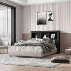 Madison Bookshelf Headboard - Polifurniture -Steve Silver Furniture Store GUEST 8f001dda 7bd9 44aa 9200 13603b5d0c60