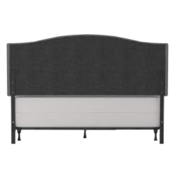 Full/Queen Provence Upholstered Arch Adjustable Tufted Headboard With Frame Glacier Gray Fabric - Hillsdale Furniture -Steve Silver Furniture Store GUEST 93ea0dda c532 4de0 aea4 514dde65ccf8