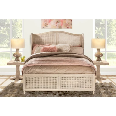 Sausalito Bed Set With Side Rail Included White - Hillsdale Furniture 7 Sausalito Bed Set With Side Rail Included White - Hillsdale Furniture - Image 7
