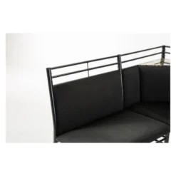 2pc Gareth Breakfast Nook Dining L Chair & Bench Black ( ) - Boraam 24 2pc Gareth Breakfast Nook Dining L Chair & Bench Black ( ) - Boraam -Steve Silver Furniture Store GUEST 9e17a0fd ed29 4e57 83c6 175f22579636