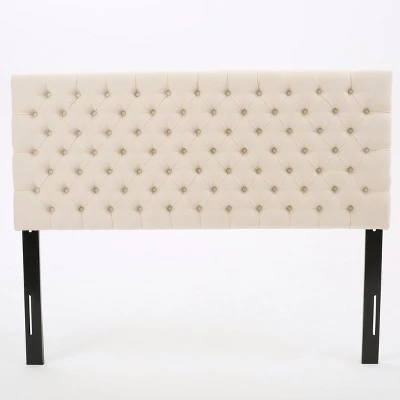 Upholstered Headboard Queen Size With Button-Tufted Diamond Stitching, Queen/Full Beds Headboard With Adjustable Height -Christopher Knight Home 8 Upholstered Headboard Queen Size With Button-Tufted Diamond Stitching, Queen/Full Beds Headboard With Adjustable Height -Christopher Knight Home - Image 8