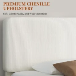 Yaheetech Upholstered Bed Frame With Adjustable Headboard And Mattress Foundation With Wooden Slat Support 11 Yaheetech Upholstered Bed Frame With Adjustable Headboard And Mattress Foundation With Wooden Slat Support -Steve Silver Furniture Store GUEST a624cdb3 396b 48c5 946f ffa6127ace9e