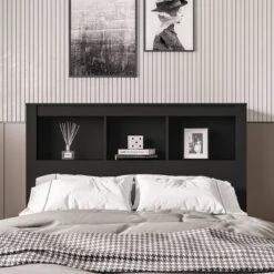 Madison Bookshelf Headboard - Polifurniture -Steve Silver Furniture Store GUEST a732cd48 fc62 4e31 ba39 c1c4292b46be