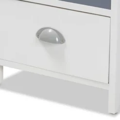 Calra Wood 4 Drawer Storage Unit Oak Brown - Baxton Studio -Steve Silver Furniture Store GUEST a7fce749 83e4 4ccc 8b4a 5f31a4183ed7