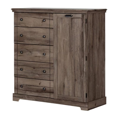 Lilak Door Chest With 5 Drawers - South Shore 11 Lilak Door Chest With 5 Drawers - South Shore - Image 11