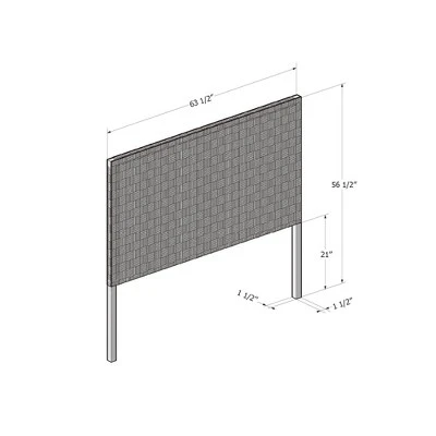 Queen Balka Headboard - South Shore 5 Queen Balka Headboard - South Shore - Image 5