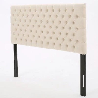 Upholstered Headboard Queen Size With Button-Tufted Diamond Stitching, Queen/Full Beds Headboard With Adjustable Height -Christopher Knight Home 3 Upholstered Headboard Queen Size With Button-Tufted Diamond Stitching, Queen/Full Beds Headboard With Adjustable Height -Christopher Knight Home - Image 3
