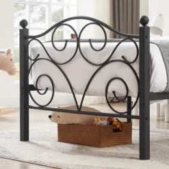 VECELO Bed Frame With Headboard And Footboard -Steve Silver Furniture Store GUEST b38fba09 714f 4df2 a557 24fa44875765