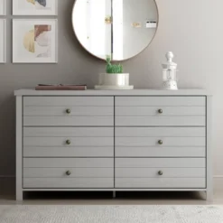 Harmony Wood 6 Drawer Dresser - Hillsdale Furniture